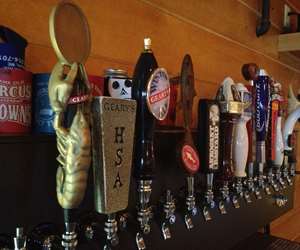 16 ice cold beers on tap